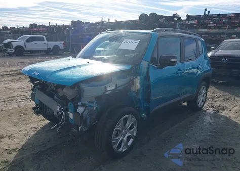 2022 Jeep Renegade Limited 4X4 из США, поврежденный, VIN ZACNJDD14NPN43749